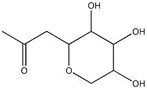 1- (3,4, 5- triHydroxyTetrahydro -2 h-pyran -2- yl) propan -2- un